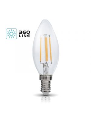 LED žarulja K-Light E14 FSW 4W-3000K/440lm 360 Line