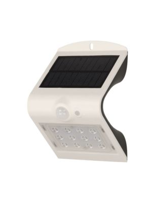 LED Solarna svjetiljka sa senzorom OR SILOE WHITE