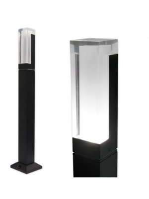 LED Stajaća vanjska svjetiljka VP-EL LORAN Black 60cm